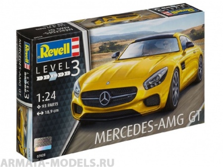 07028 Спорткар Mercedes AMG GT Revell