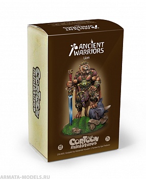 СM-A08 Декоративная фигурка из смолы Лев (Lion)