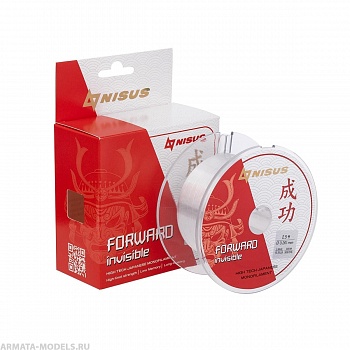 Леска FORWARD Invisible 0,261mm/300m Nylon Transparent (N-FI-0261-300) Nisus