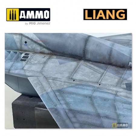 LIANG-0006 Набор трафаретов Salt Weathering Effects Airbrush Stencils (Sparse)