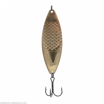 Блесна Лососевая Перекат 35 гр Латунь чешуя (1512) Helios
