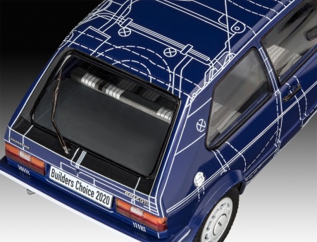 07673RE Автомобиль VW Golf Gti quot;Builders Choicequot; Revell