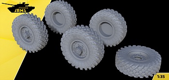 AM3755 Колеса К-70 под нагрузкой для Газ-66