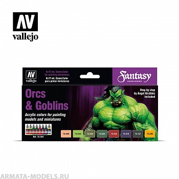 V-72304 Набор Game Color (8*17 мл)/ ORCS & GOBLINS