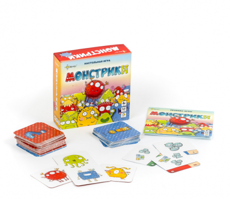 BG12013EUR Игра настольная Монстрики BG12013EUR Игра настольная Монстрики