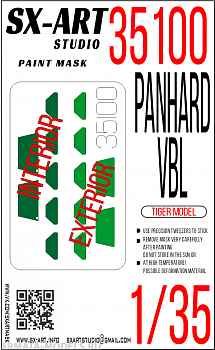 35100SX Окрасочная маска Panhard VBL (Tiger model)