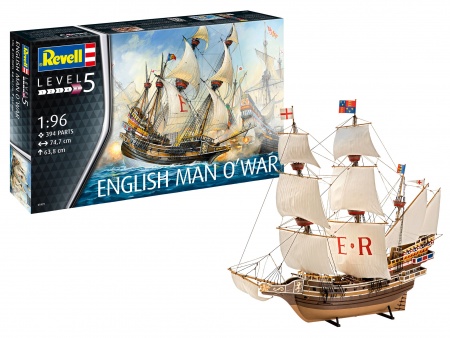 05429RE Английский корабль Man O'War Revell