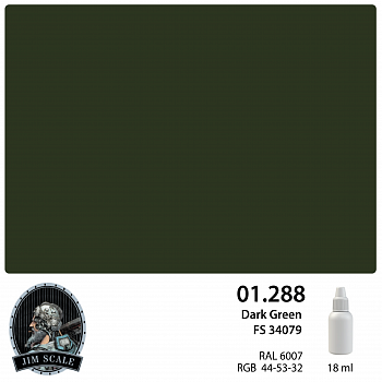 01.288JIM Dark Green FS 34079