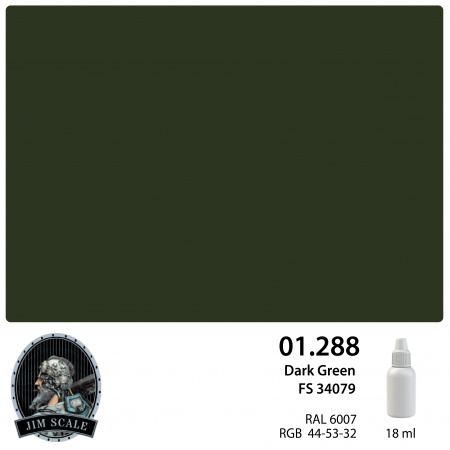 01.288JIM Dark Green FS 34079