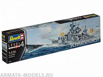 05037 Линкор типа «Шарнхорст»  ВМС Германии времен Второй мировой войны