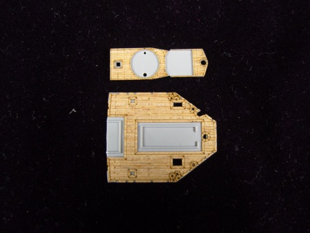 AW10042 Деревянная палуба для DKM Z-31 Destroyer