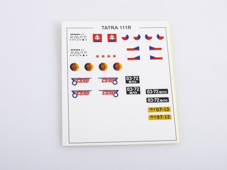 1583AVD Tatra-111R бортовой (с тентом) AVD Models