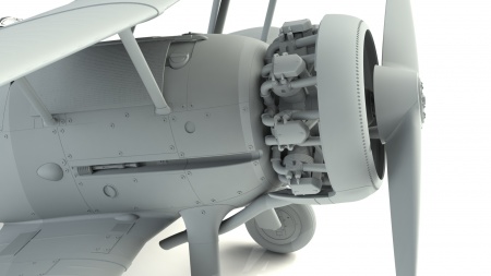 32040 Gloster Gladiator Mk.I, Британский истребитель IIМВ ICM