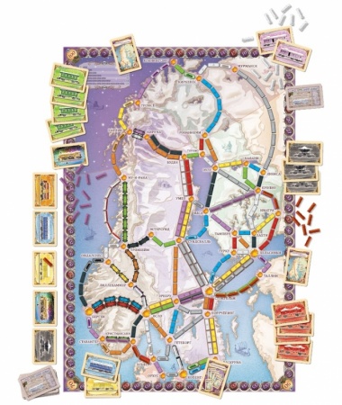 1702HW Ticket to Ride Северные страны