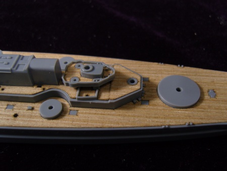 AW20061 Деревянная палуба для DKM Gneisenau