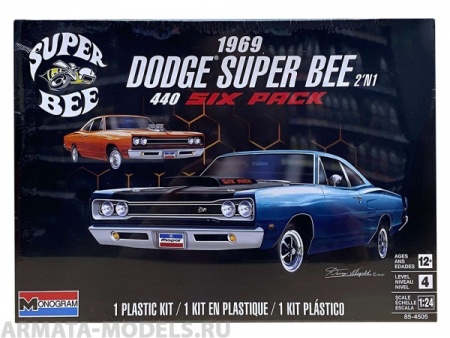 14505RE Автомобиль 1969 Dodge Super Bee Revell