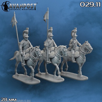 029.11АП Французская кавалерия: шеволежеры (1811-1814)