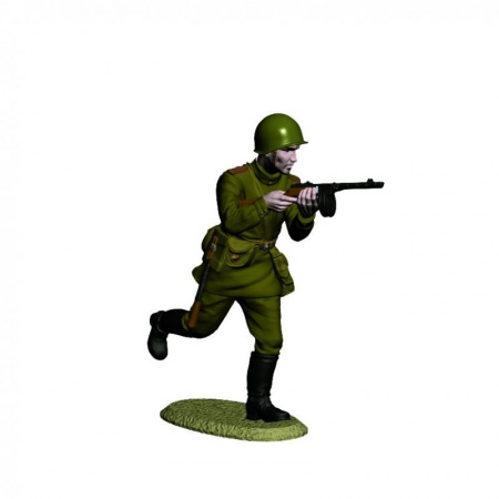 Набор фигурок 8077 Советский пехотный взвод Звезда