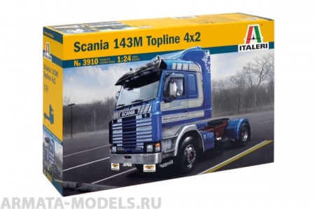 3910ИТ  ГРУЗОВИК SCANIA 143M TOPLINE 4x2 Italeri