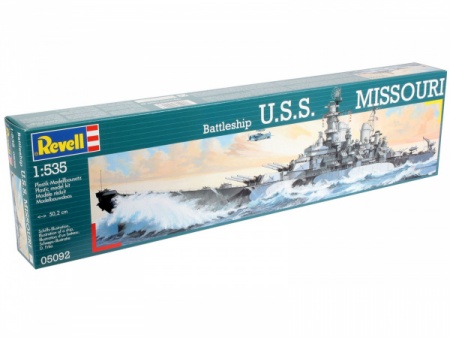 05092 Военный корабль USS Missouri (1/535) Revell