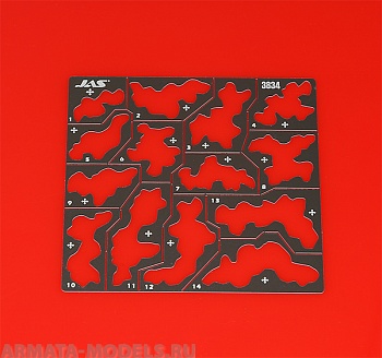 3834J Трафарет Камуфляж 3834J Трафарет Камуфляж