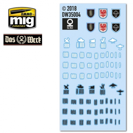 DW35004 Сборная модель 3cm Flakvierling 103/38 Das Werk