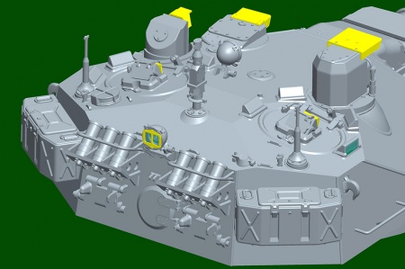 09599P Сборная модель 2S25 Sprut-SD Amphibious Light Tank Trumpeter