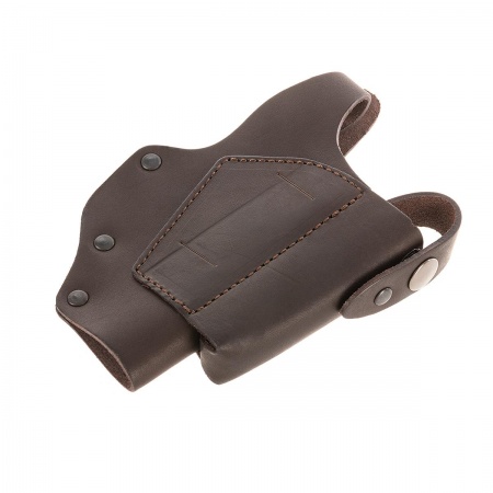 Кобура поясная к ПМ с запасной обоймой кожаная (HS-ПК-25) Helios