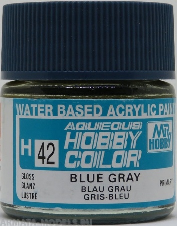H042 Краска 10мл  BLUE GRAY