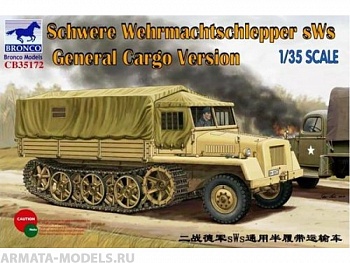 CB35172  Schwere Wehrmachtschlepper sWs General Cargo Version