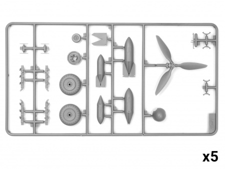 48260 He-111 Z1 Zwilling WWII German Glider Tug, Германский буксировщик планеров II МВ ICM 48260 He-111 Z1 Zwilling WWII German Glider Tug, Германский буксировщик планеров II МВ ICM