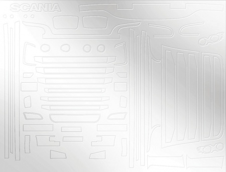 3882ИТ Грузовик R560 Highline Red griffin Italeri