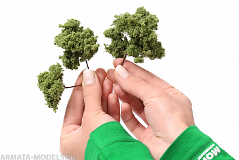 011dam001 Дерево для архитектурного макета.