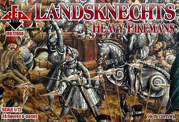 RB72068 Фигуры Landsknechts Heavy Pikemans 16th century RB72068 Фигуры Landsknechts Heavy Pikemans 16th century
