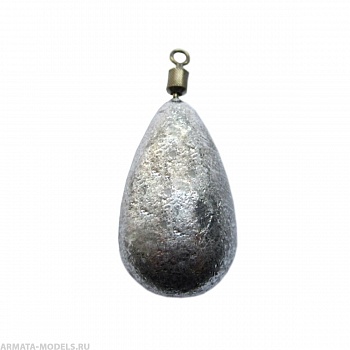 Груз капля с вертлюжком, 18г Тонар( цена указана за упаковку, в количестве 20шт.)