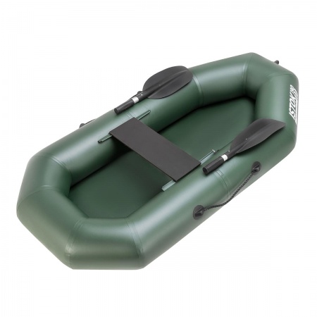 Лодка ISTOK 190 с гребками, зеленый (модель B-190N1) Тонар