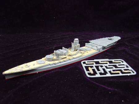 AW20009 Деревянная палуба для IJN Ise