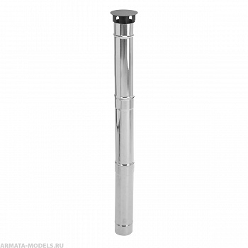 Дымоход сборный с зонтиком SMART D 90мм, L 1130мм (HS-GS-D-3) Helios