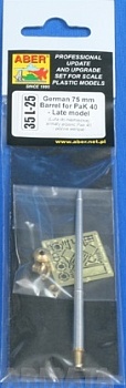 ABR-72-L-35  Дополнения для  German 21cm barrel for M?rser 18 для  1/72 ABR-72-L-35  Дополнения для  German 21cm barrel for M?rser 18 для  1/72