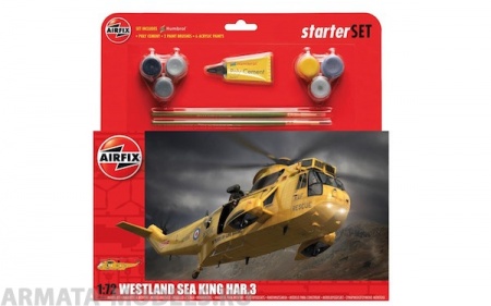 A55307 Подарочный набор Westland Sea King Starter Size 3 Airfix A55307 Подарочный набор Westland Sea King Starter Size 3 Airfix