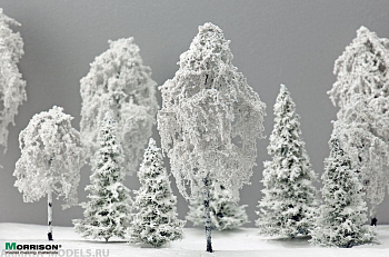 011bez015 Зимняя береза для макета 15 см. серия «Profi»