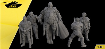 AM35936 Набор фигурок DUNE Герои 6шт