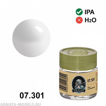 07.301JIM Лак спиртовой глянцевый (спирт)