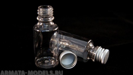 AH9011 Флакон для хранения красок 30 мл, металлическая крышка