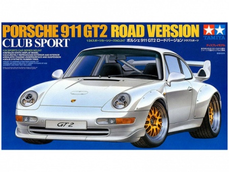 24247 Porsche 911 GT2 дорожная версия Tamiya
