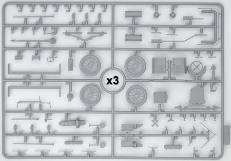 DS3510 Пустынный патруль ANZAC (Model T LCP, Utility, Touring) ICM