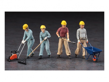 66003HG Набор CONSTRUCTION WORKER SET A Hasegawa