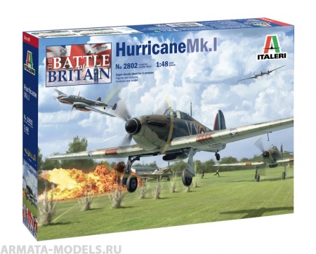 2802ИТ Hurricane Mk.I Italeri