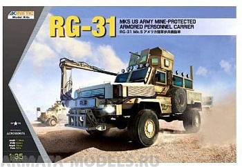 K61015 RG-31 Mk5 US Army Mine-protected Armored Personnel Carr