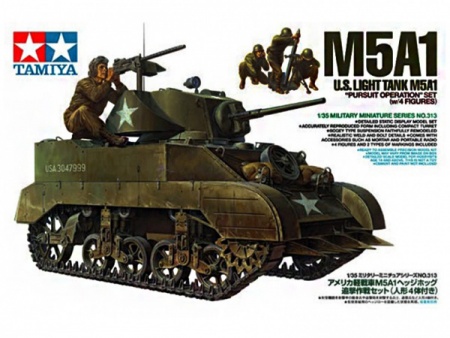 35313T Американский легкий танк М5А1 Tamiya